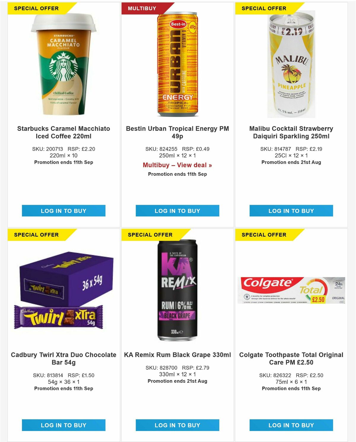 Bestway Wholesale Offers from 15 August