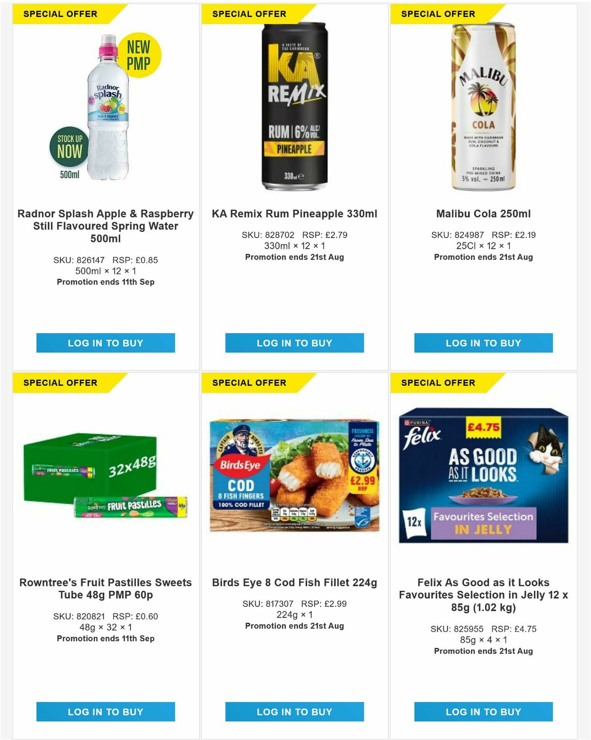 Bestway Wholesale Offers from 15 August