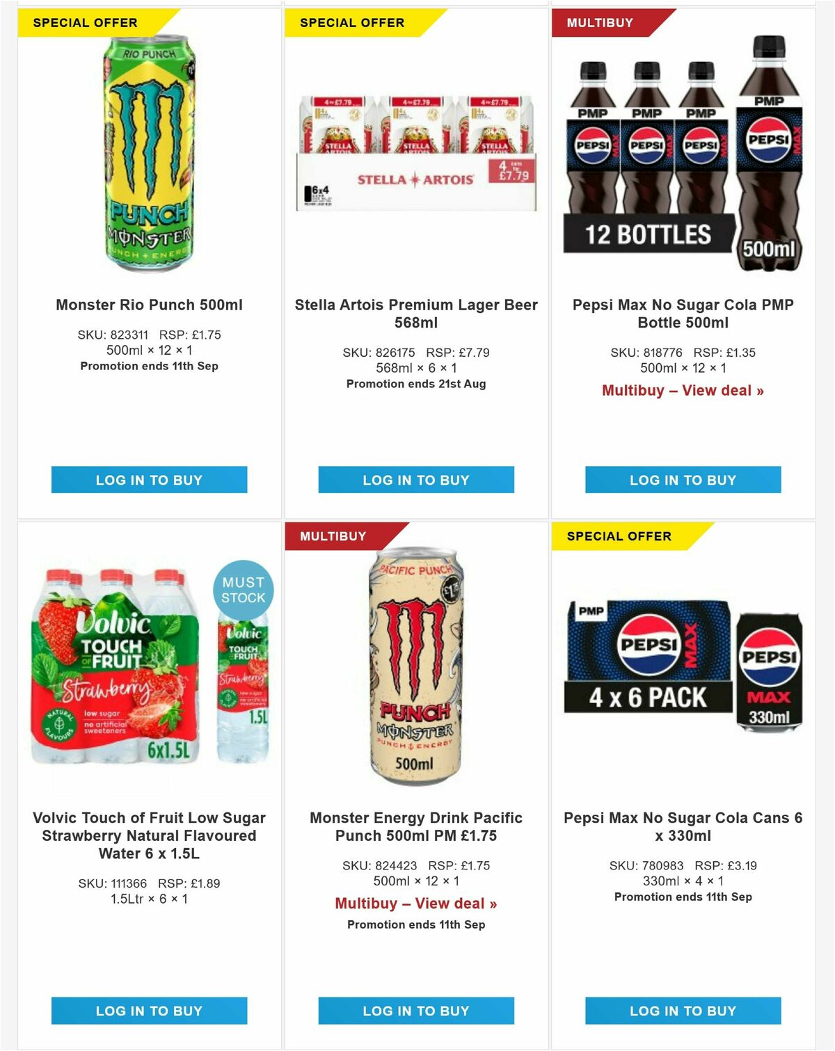 Bestway Wholesale Offers from 15 August