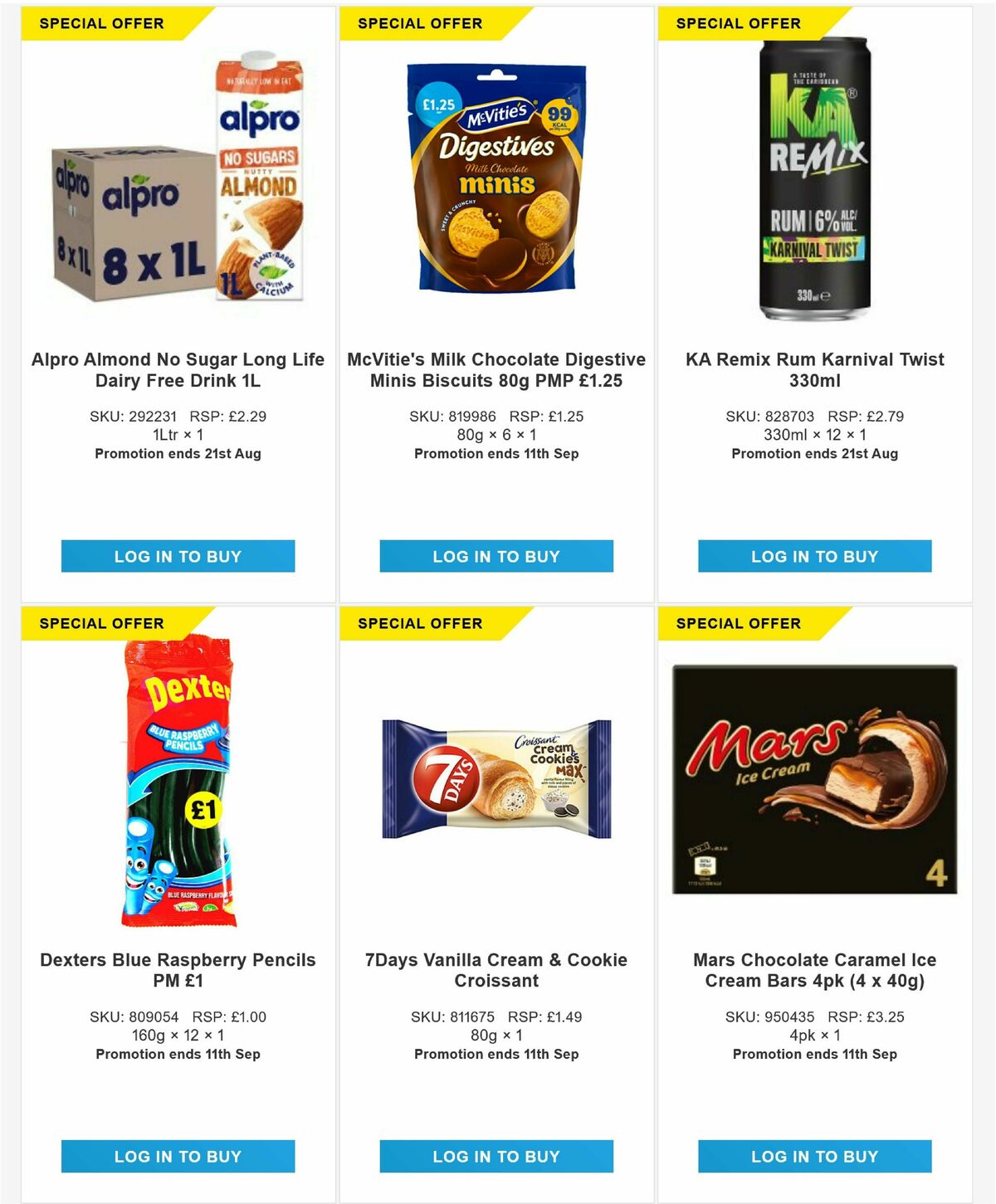 Bestway Wholesale Offers from 15 August