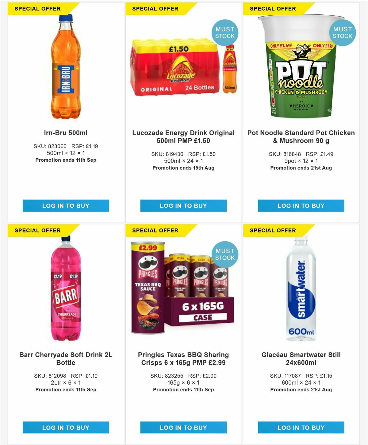 Bestway Wholesale Offers from 15 August