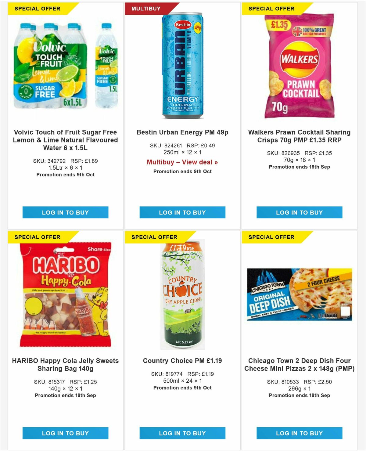 Bestway Wholesale Offers from 12 September