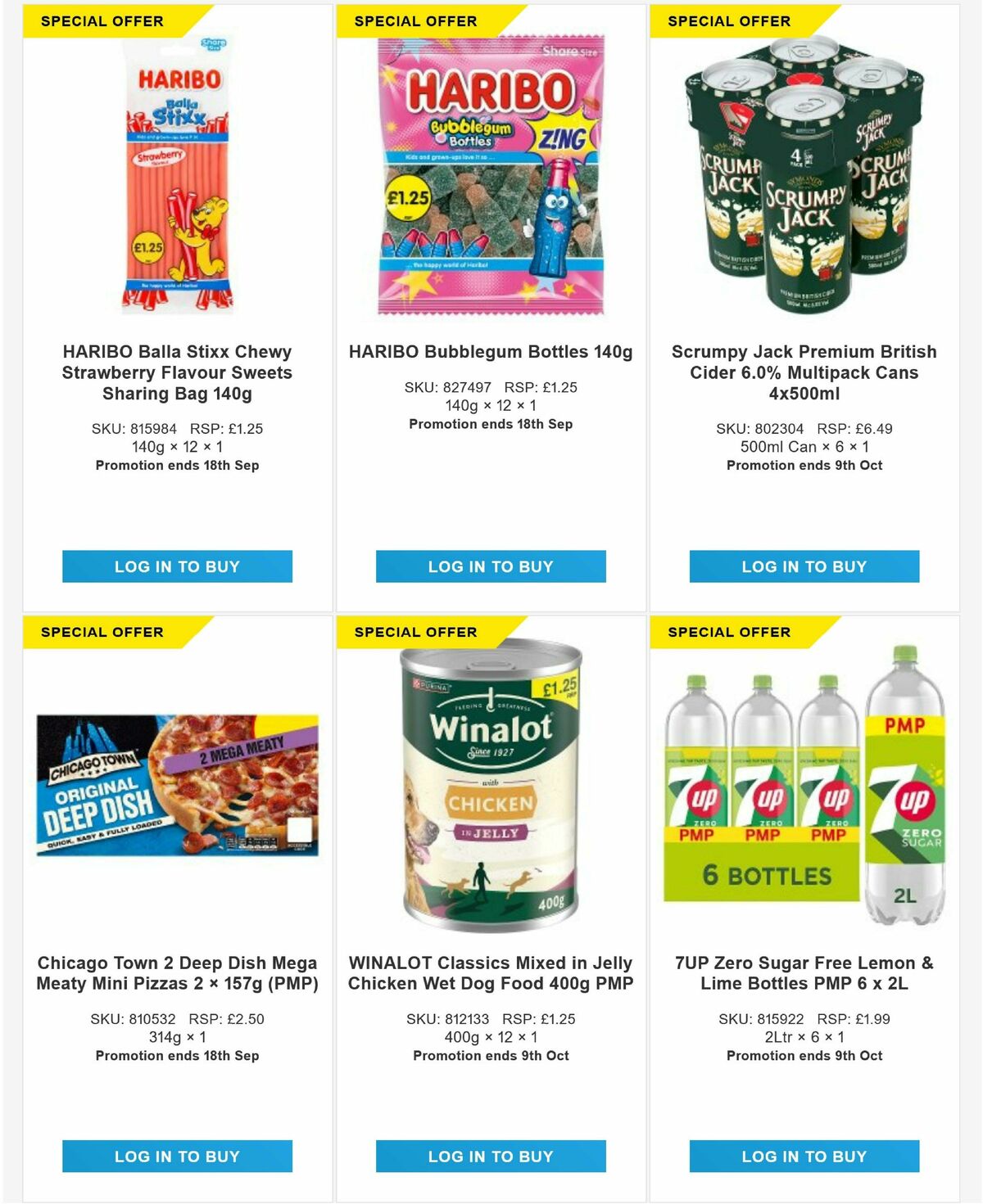 Bestway Wholesale Offers from 12 September