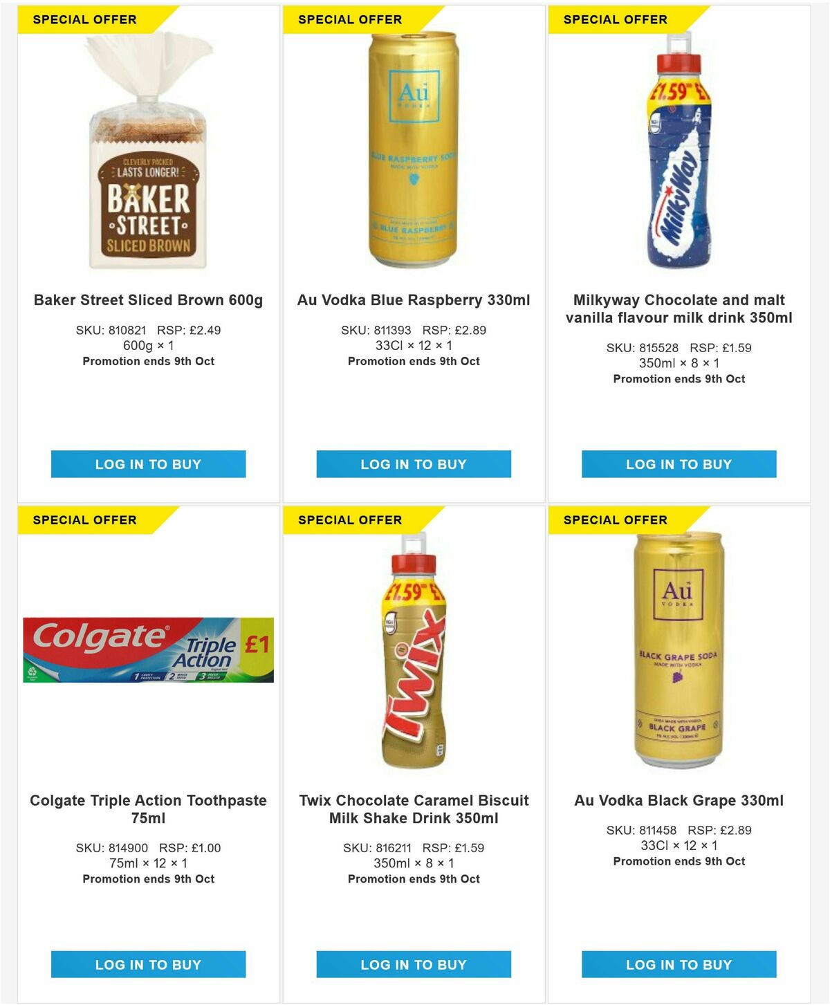 Bestway Wholesale Offers from 12 September