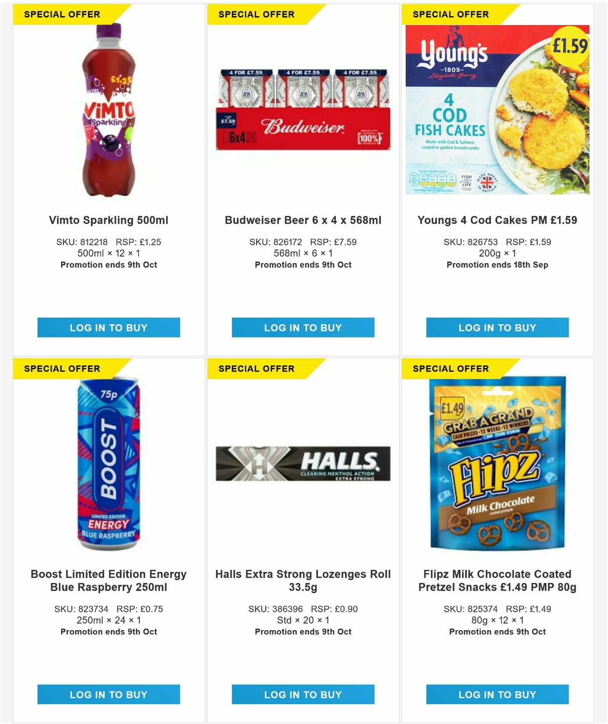 Bestway Wholesale Offers from 12 September