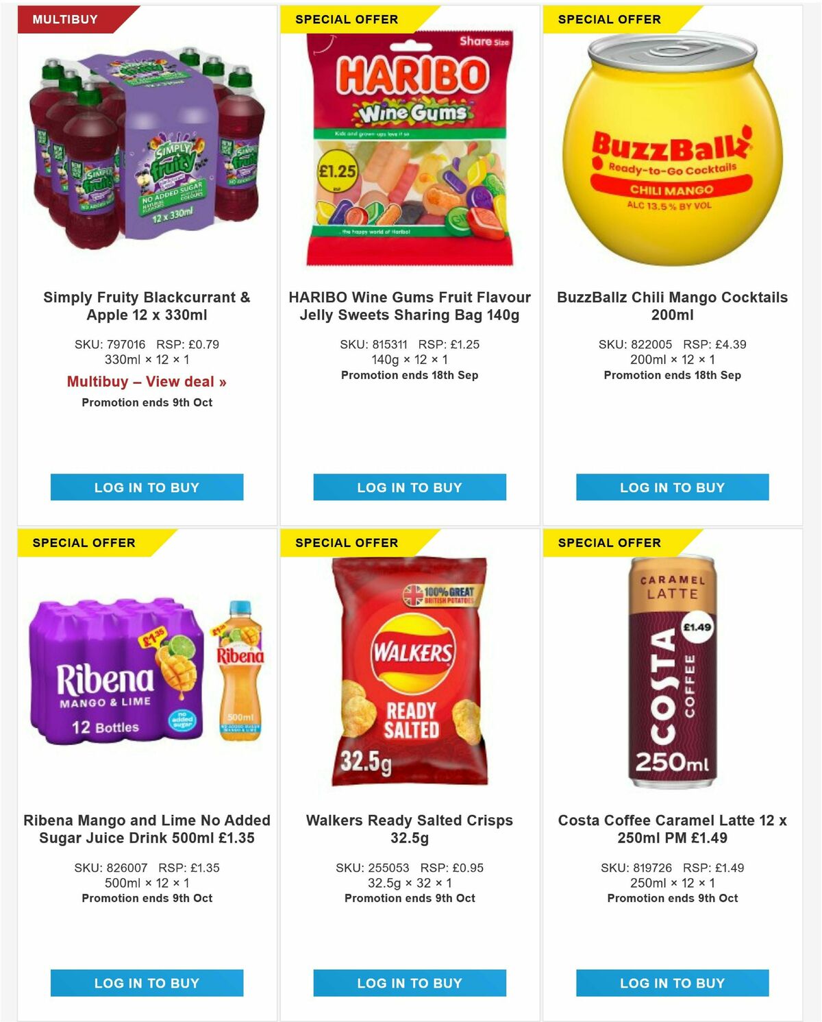 Bestway Wholesale Offers from 12 September