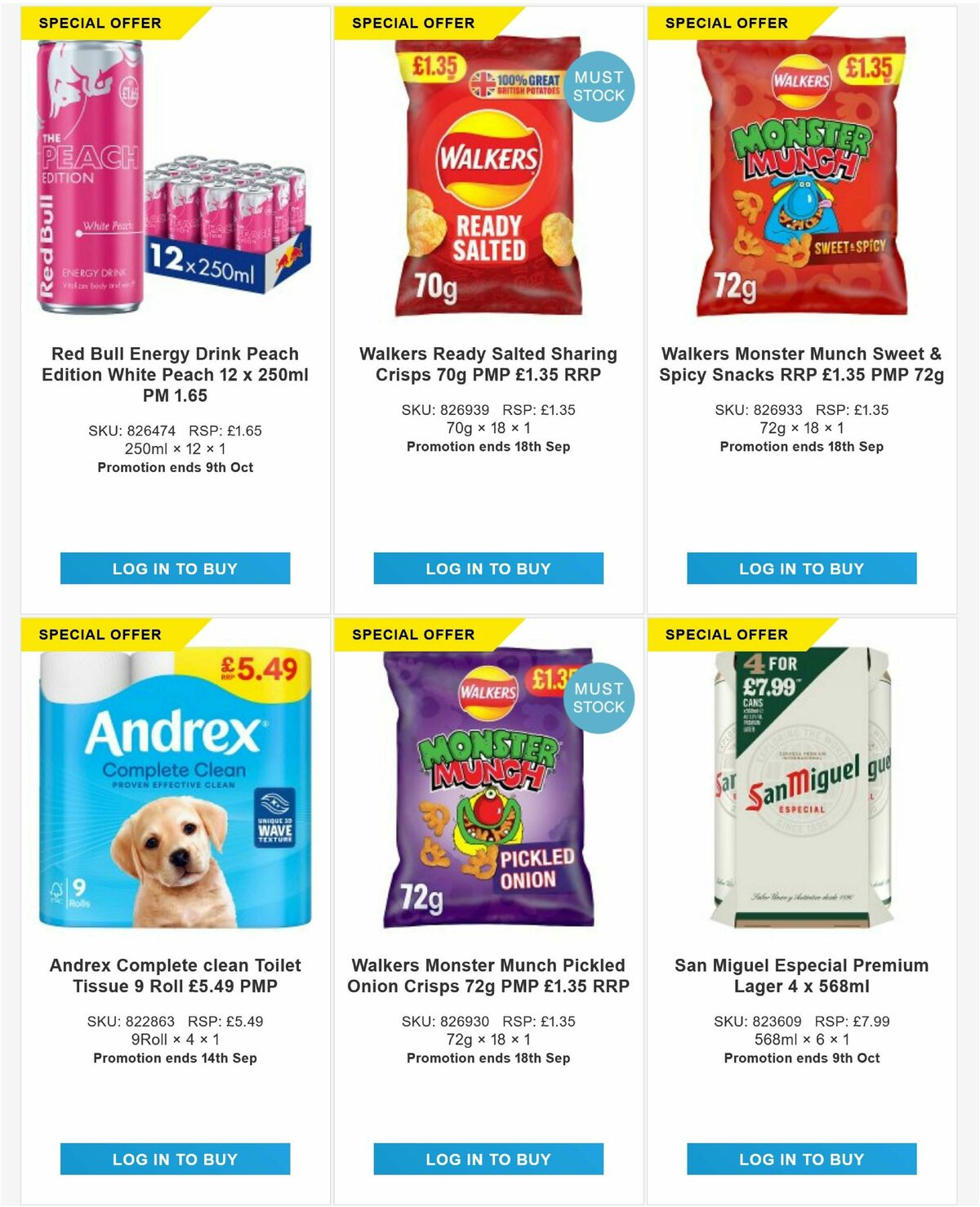 Bestway Wholesale Offers from 12 September