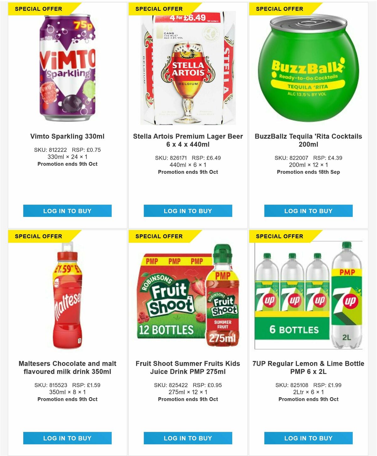 Bestway Wholesale Offers from 12 September