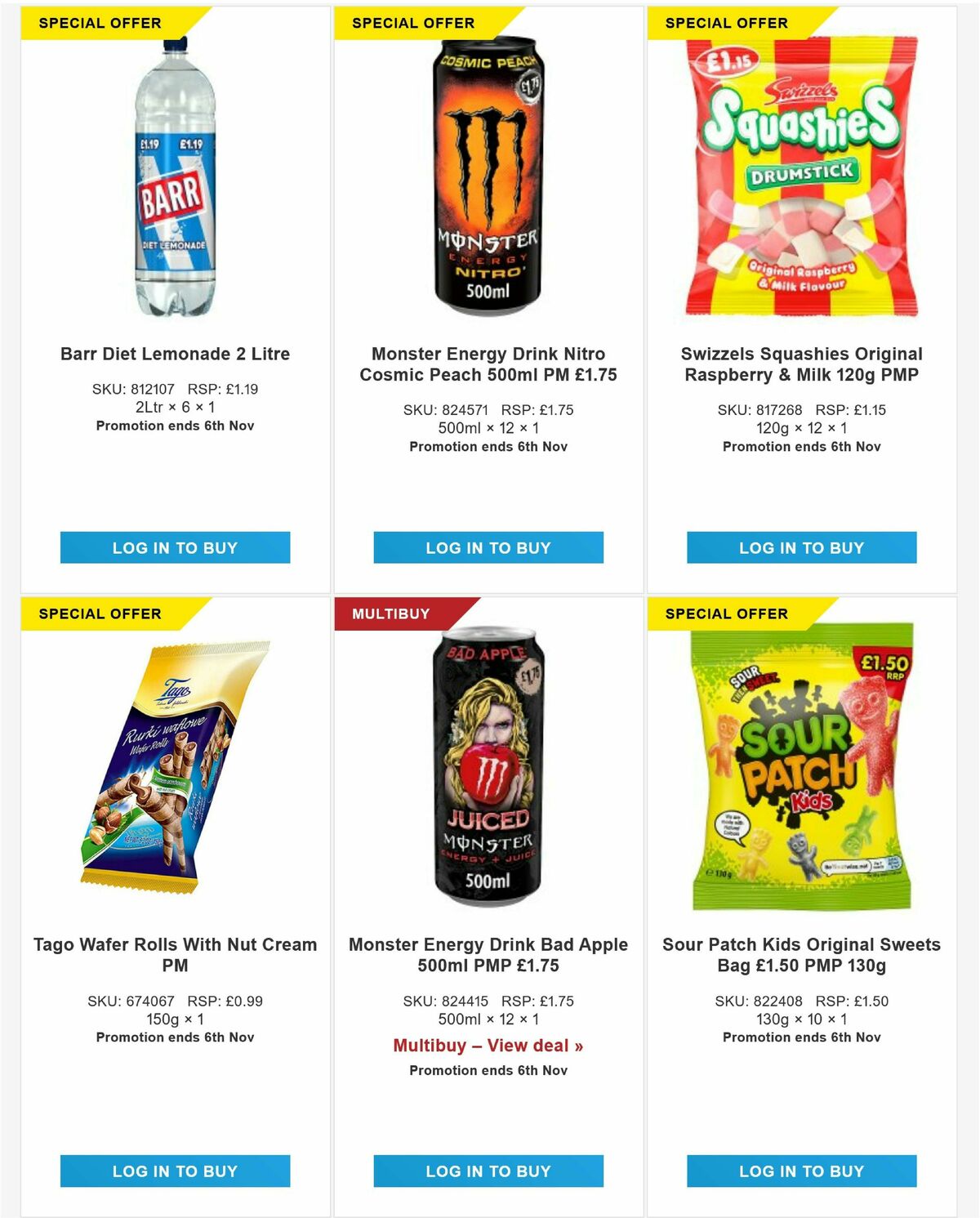 Bestway Wholesale Offers from 10 October