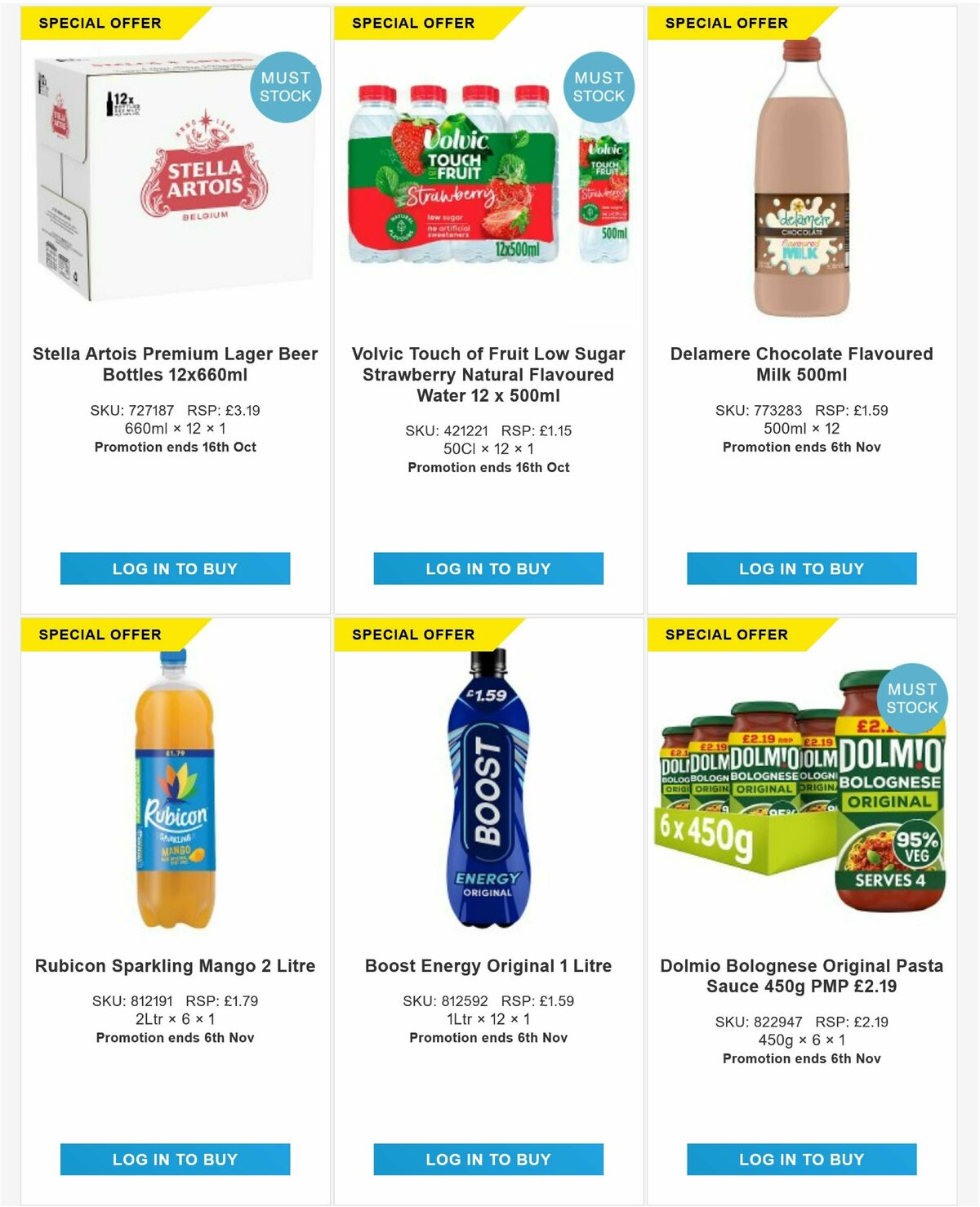 Bestway Wholesale Offers from 10 October