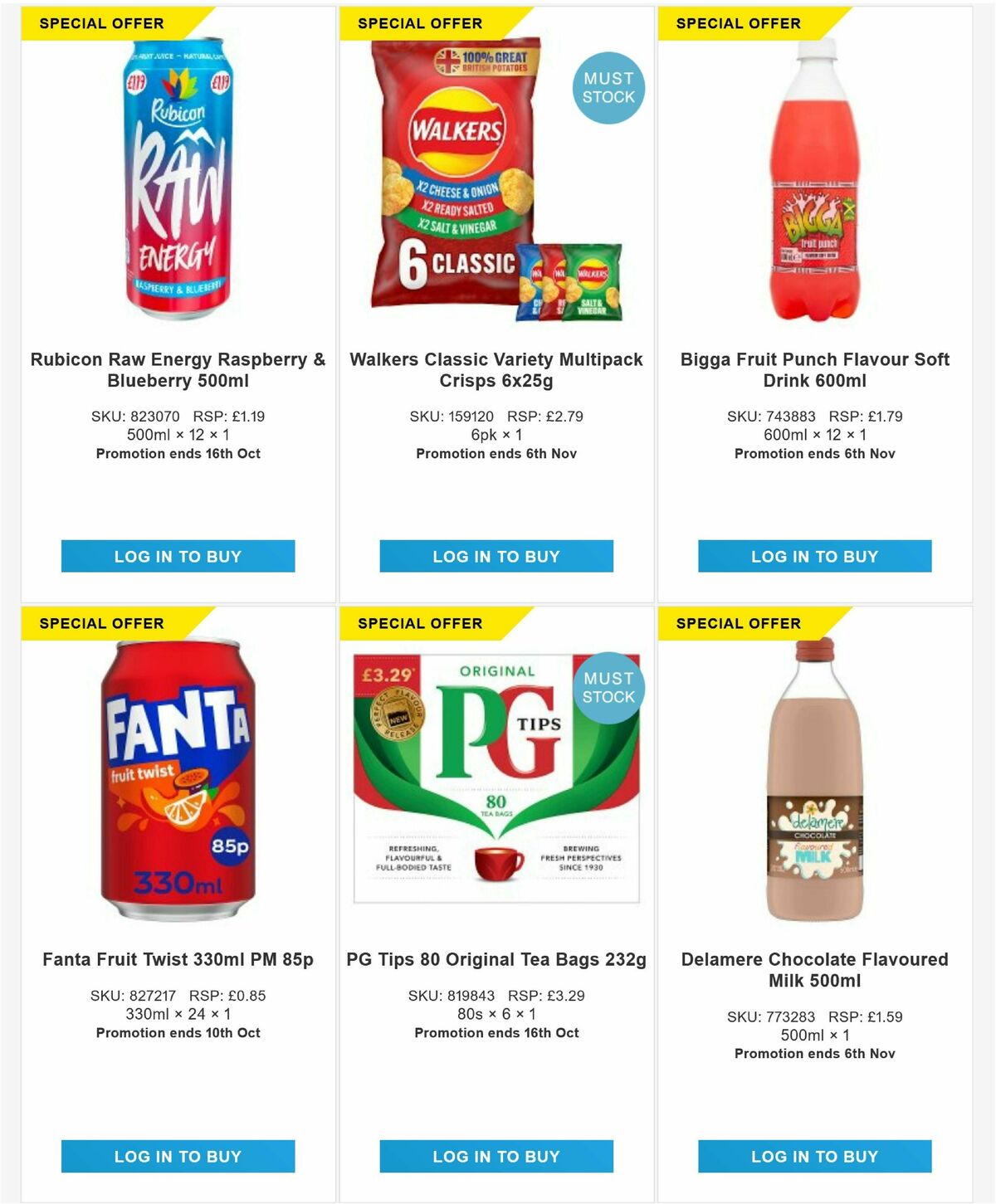 Bestway Wholesale Offers from 10 October