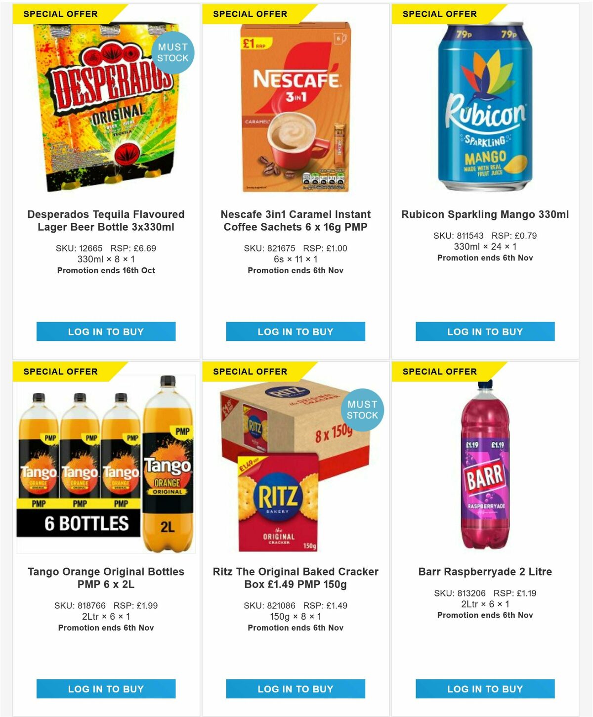 Bestway Wholesale Offers from 10 October