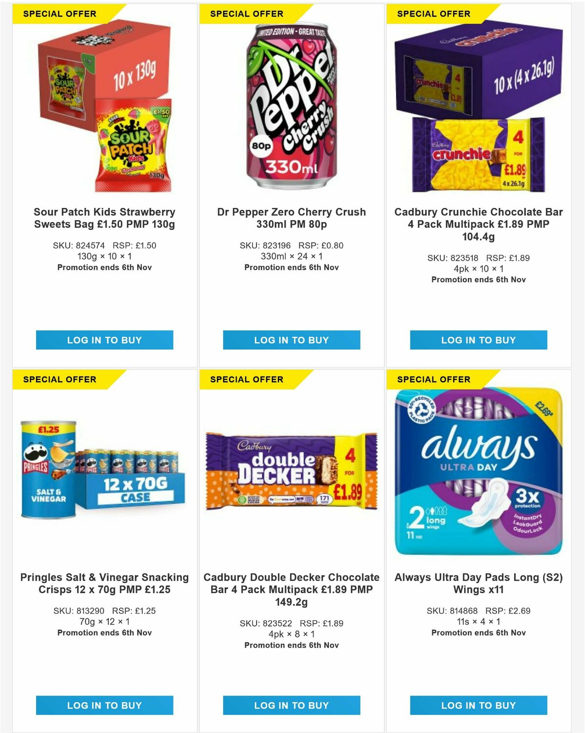 Bestway Wholesale Offers from 10 October