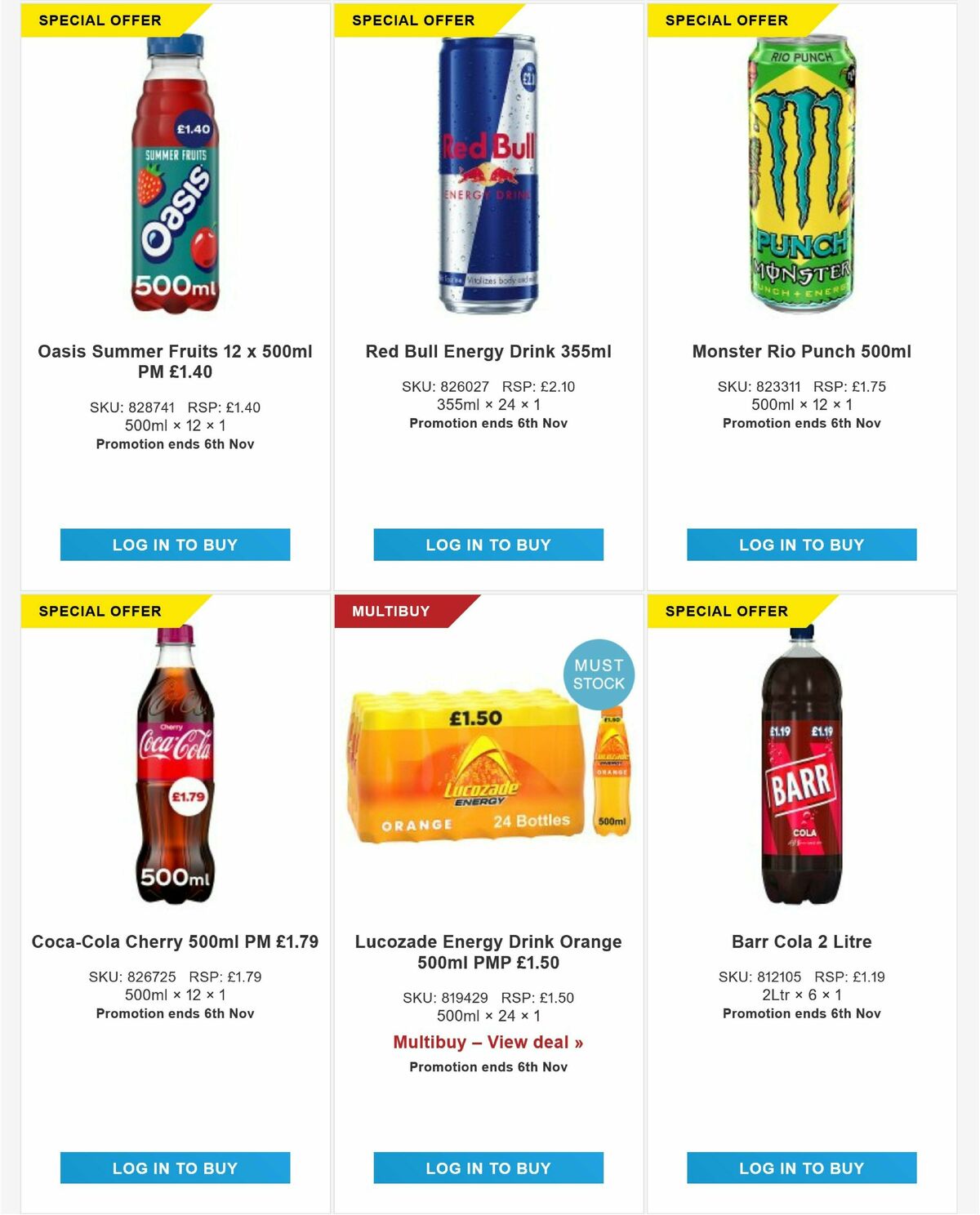 Bestway Wholesale Offers from 10 October