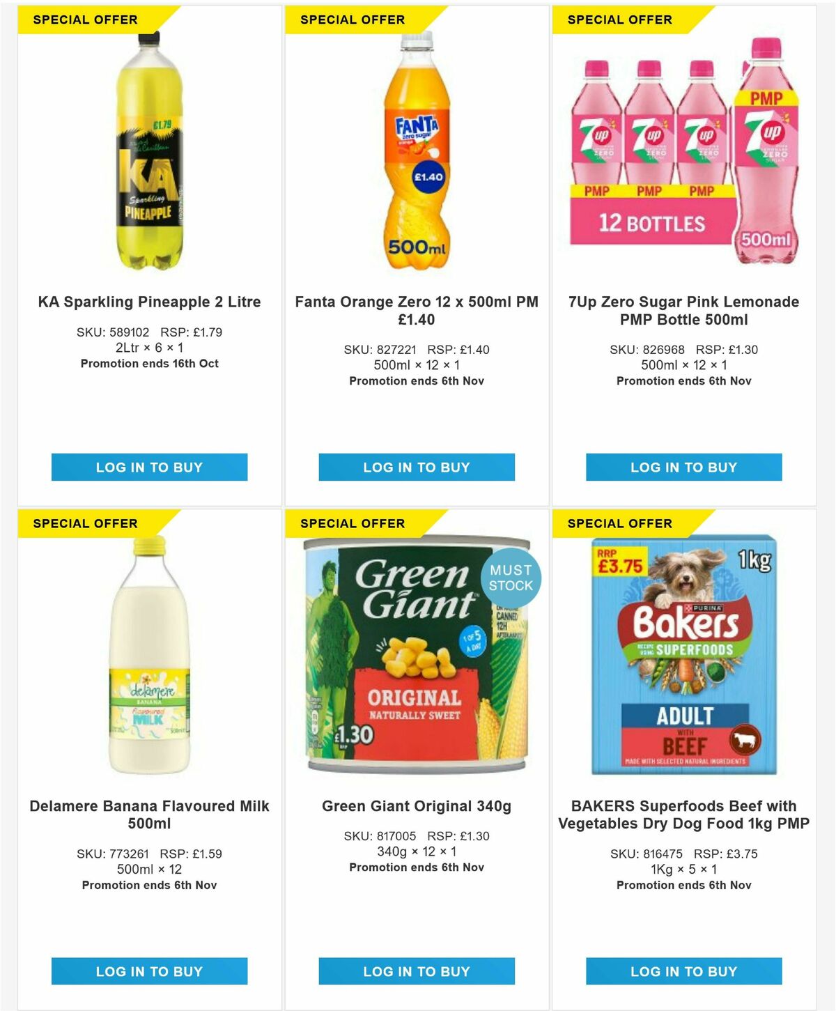 Bestway Wholesale Offers from 10 October