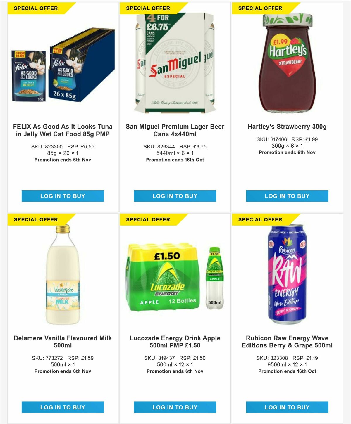 Bestway Wholesale Offers from 10 October