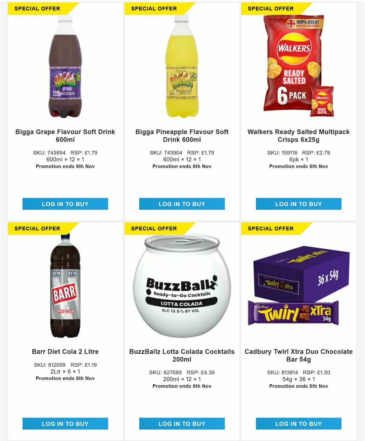 Bestway Wholesale Offers from 10 October