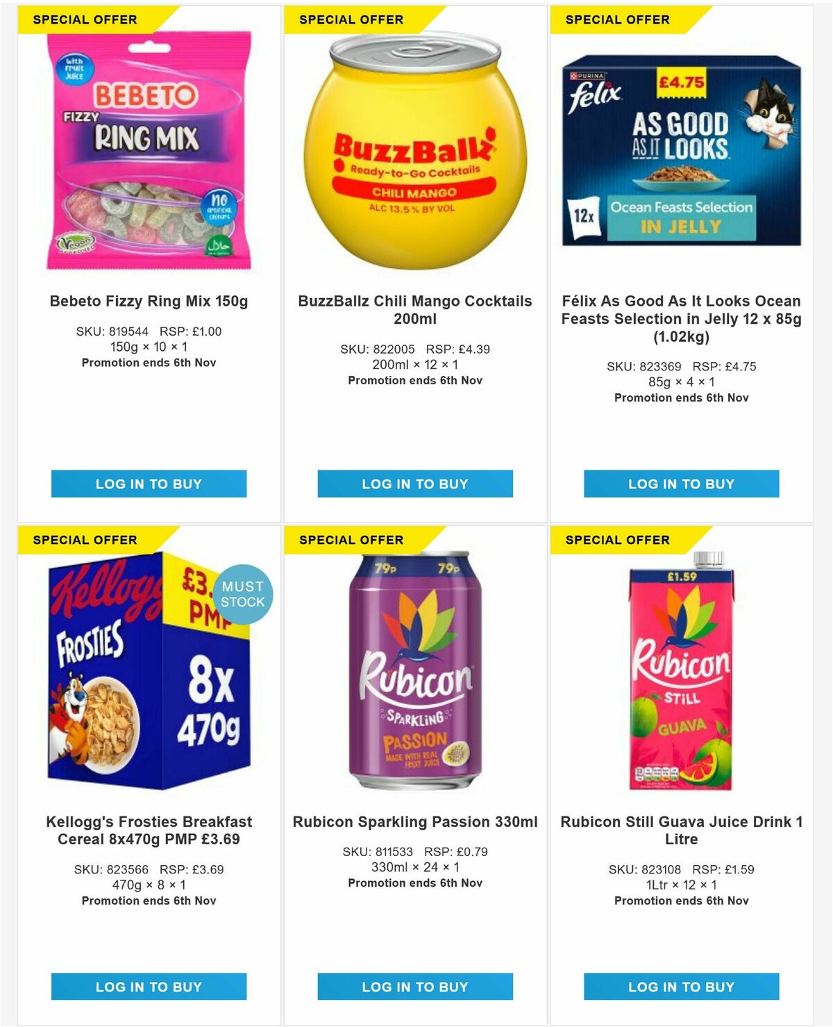 Bestway Wholesale Offers from 10 October