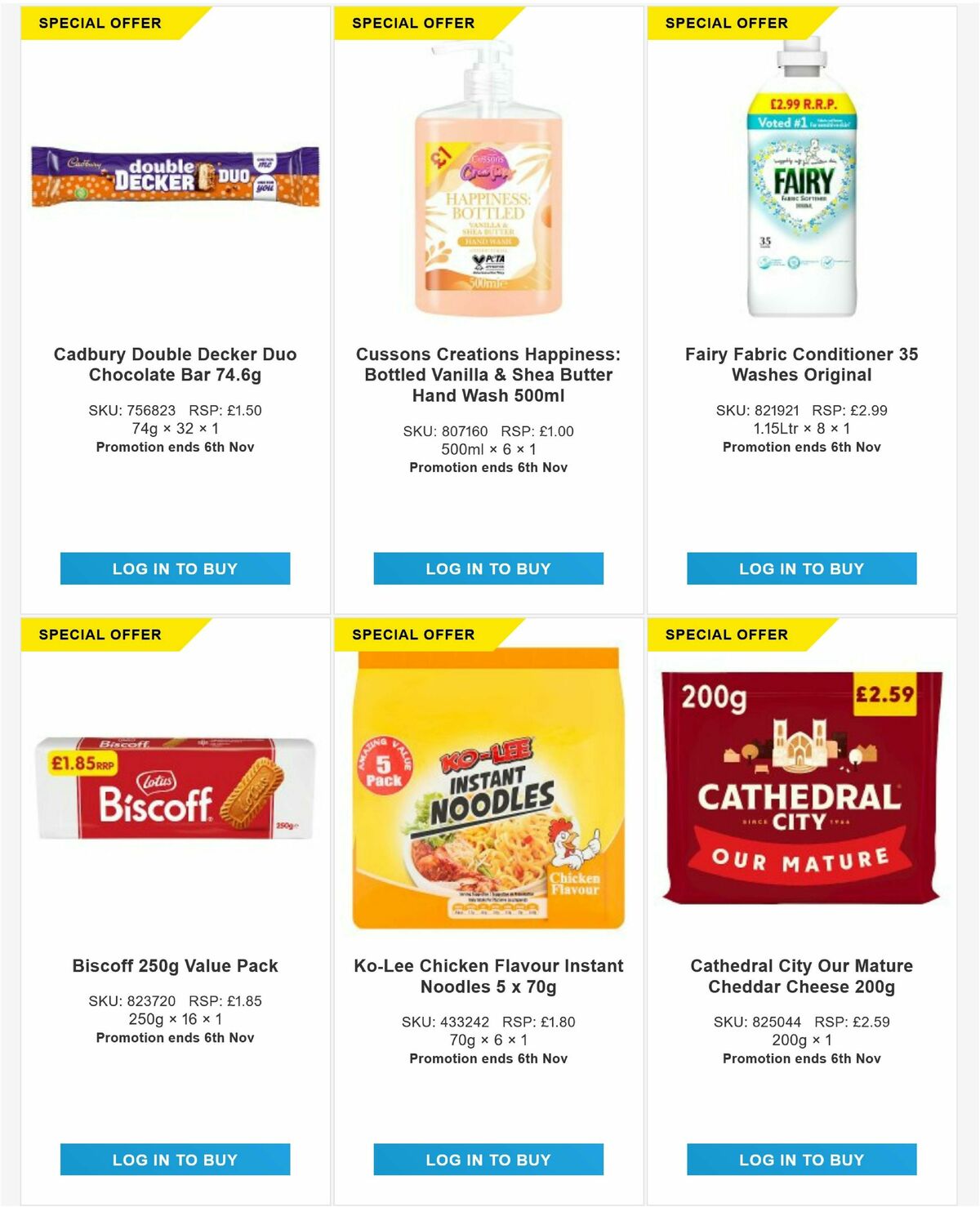 Bestway Wholesale Offers from 10 October