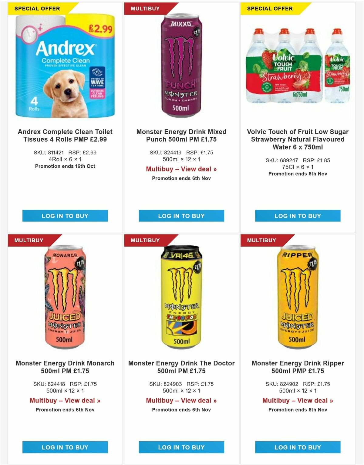 Bestway Wholesale Offers from 10 October