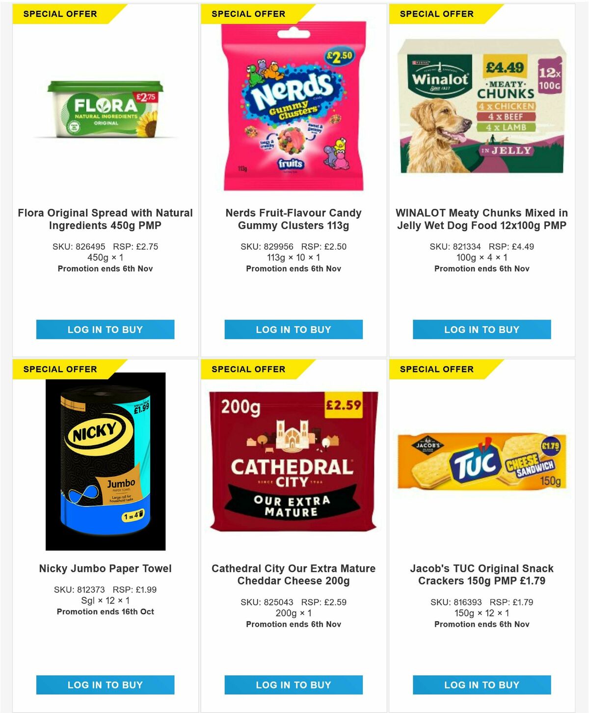 Bestway Wholesale Offers from 10 October