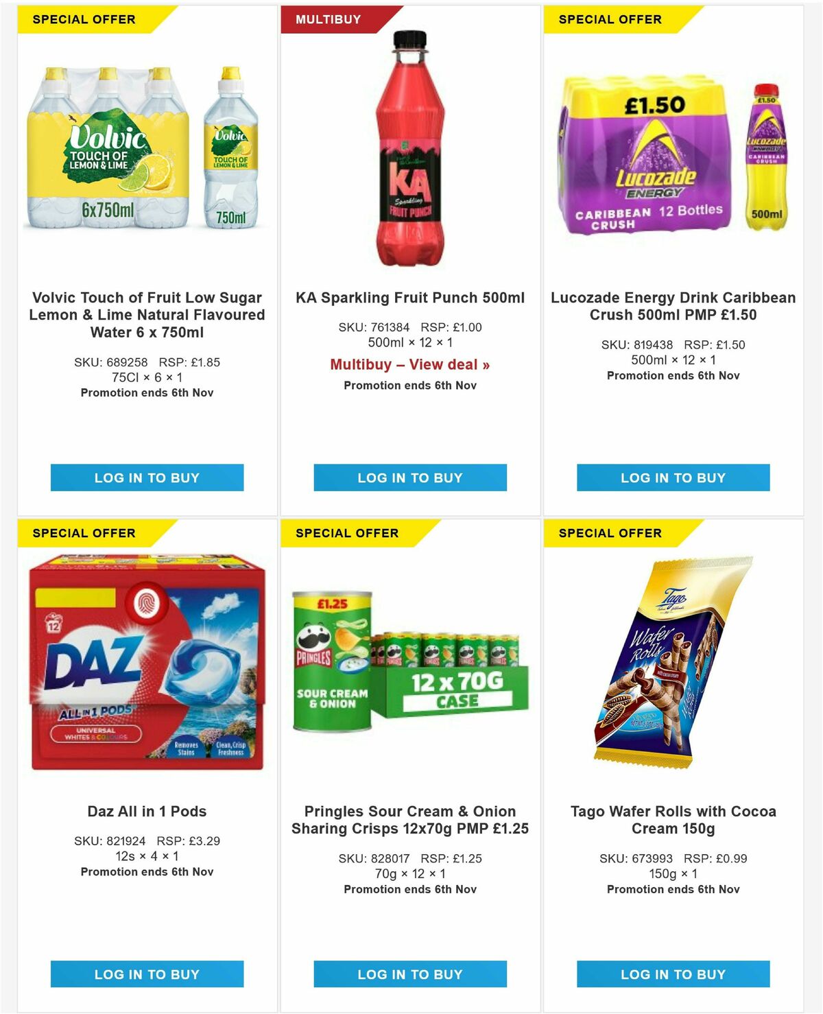 Bestway Wholesale Offers from 10 October