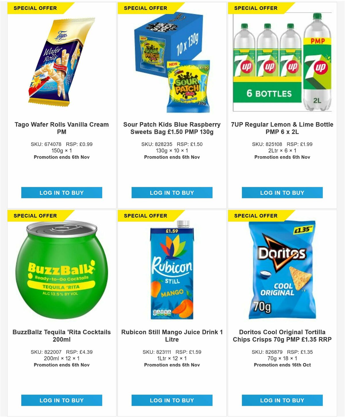 Bestway Wholesale Offers from 10 October