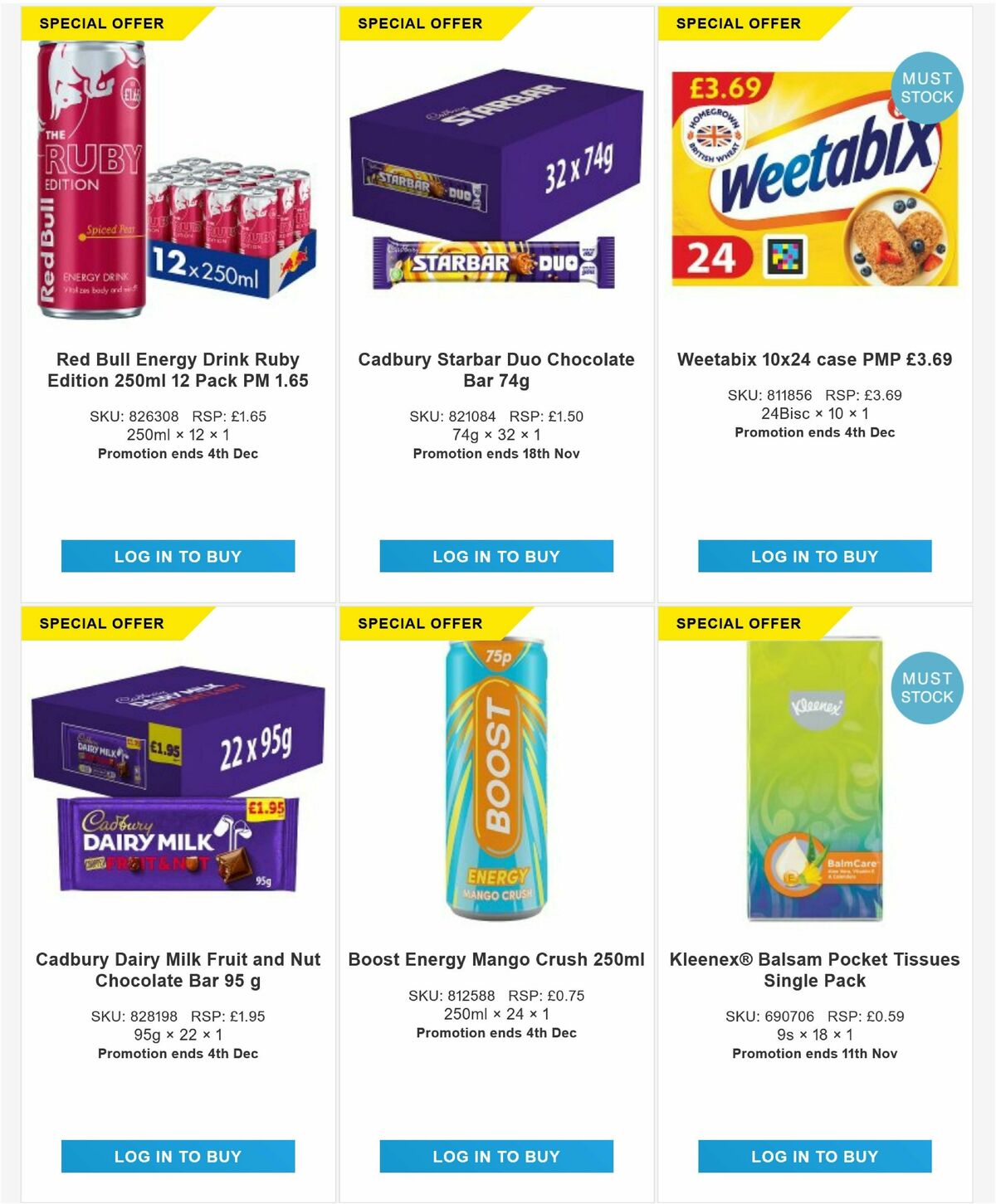 Bestway Wholesale Offers from 7 November