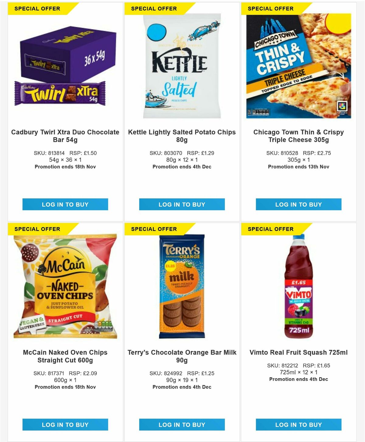 Bestway Wholesale Offers from 7 November