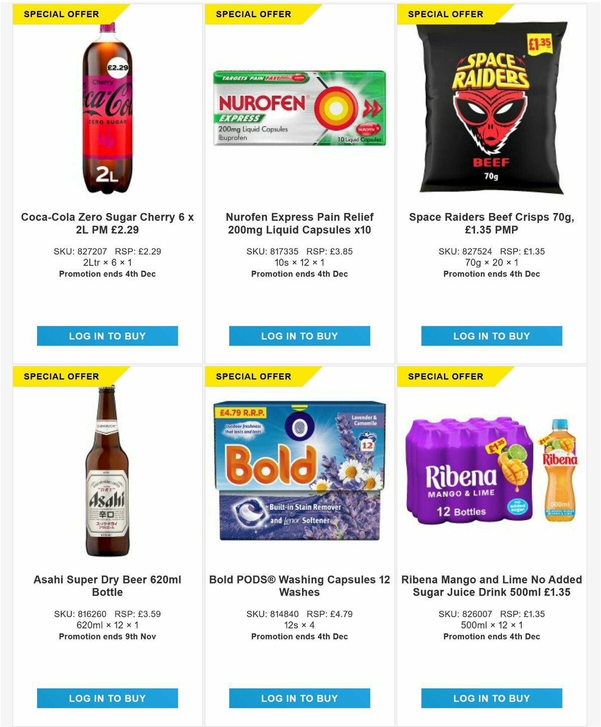 Bestway Wholesale Offers from 7 November