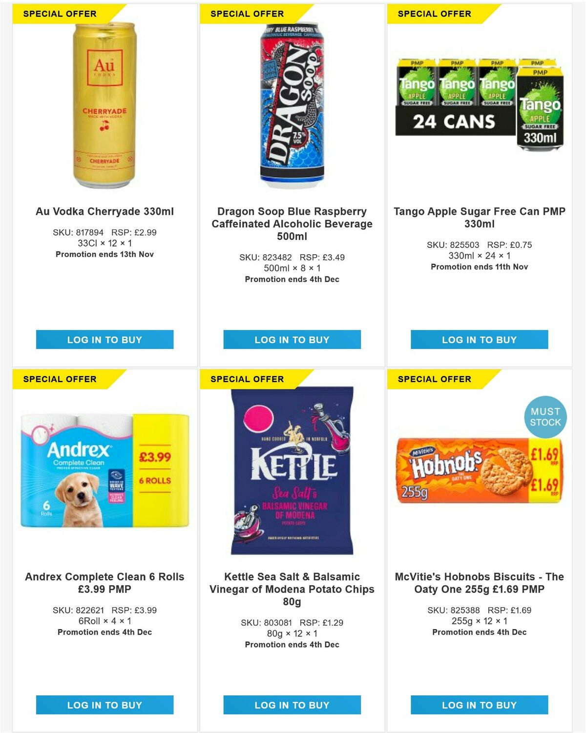 Bestway Wholesale Offers from 7 November