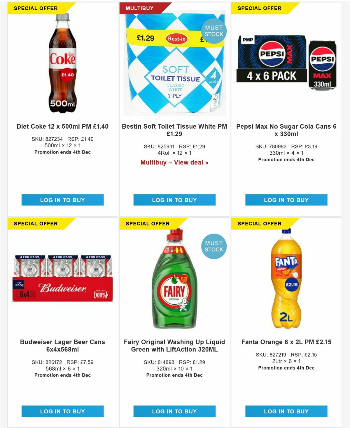 Bestway Wholesale Offers from 7 November