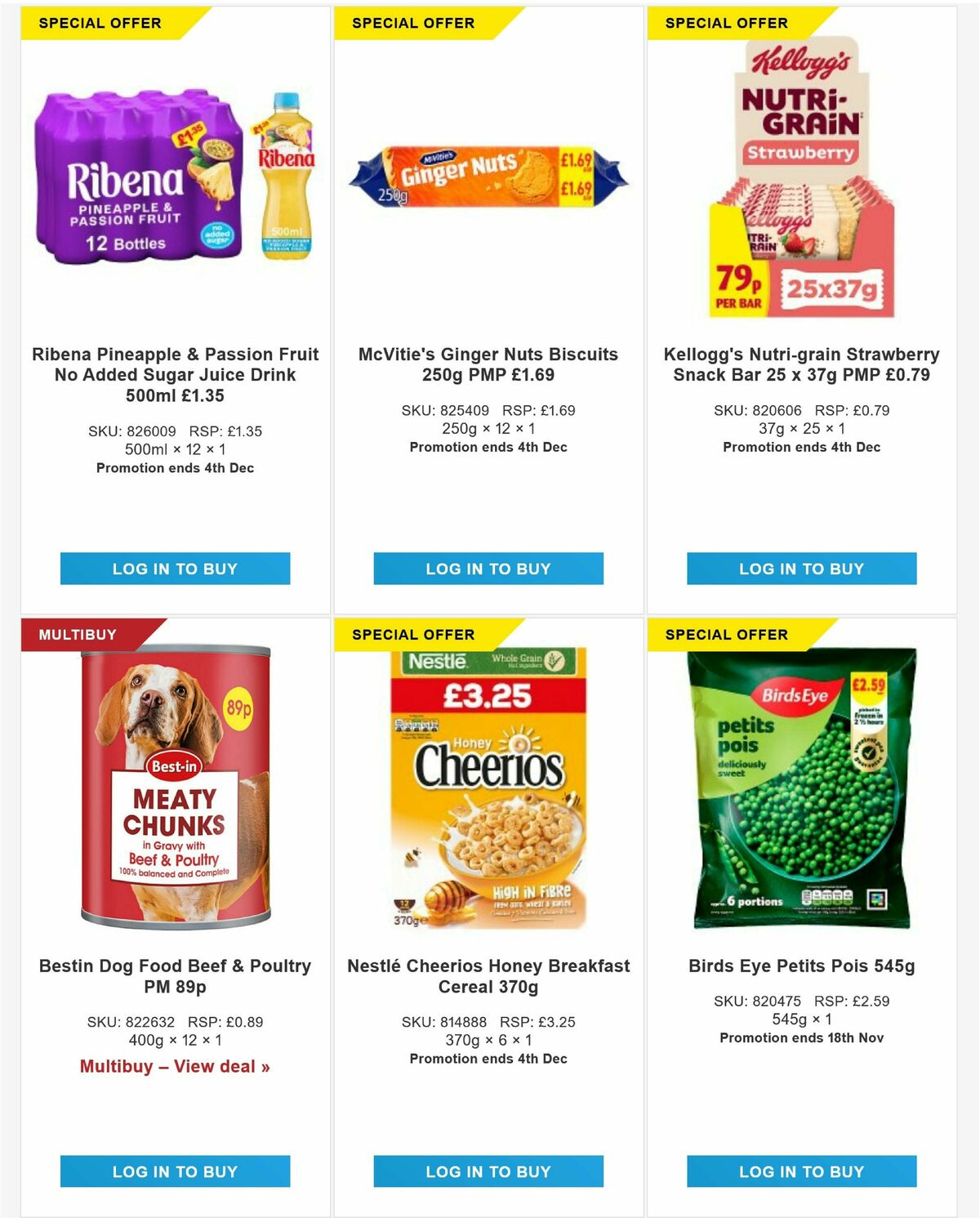 Bestway Wholesale Offers from 7 November