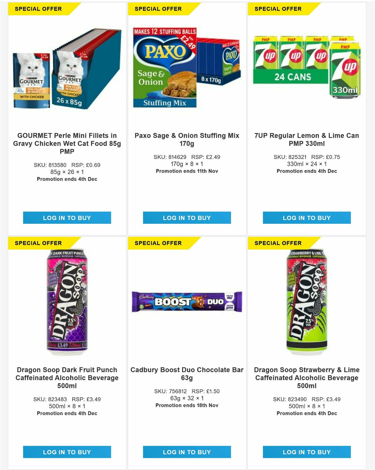 Bestway Wholesale Offers from 7 November