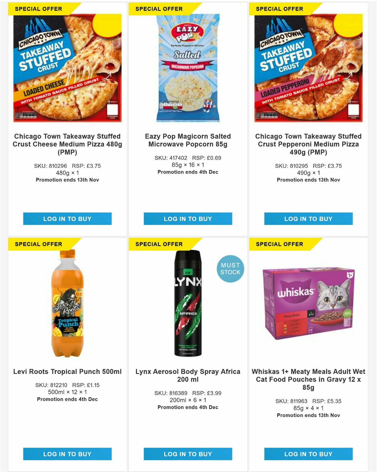 Bestway Wholesale Offers from 7 November