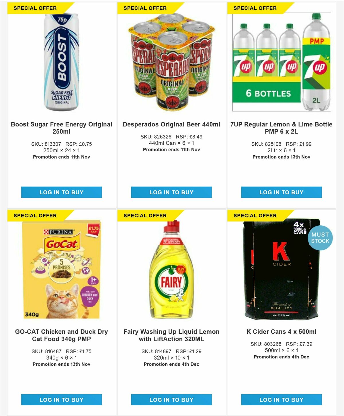Bestway Wholesale Offers from 7 November