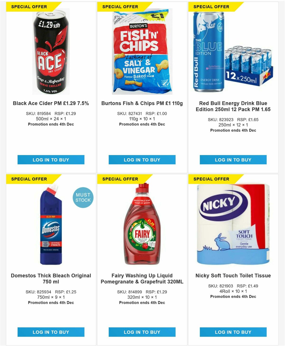 Bestway Wholesale Offers from 7 November