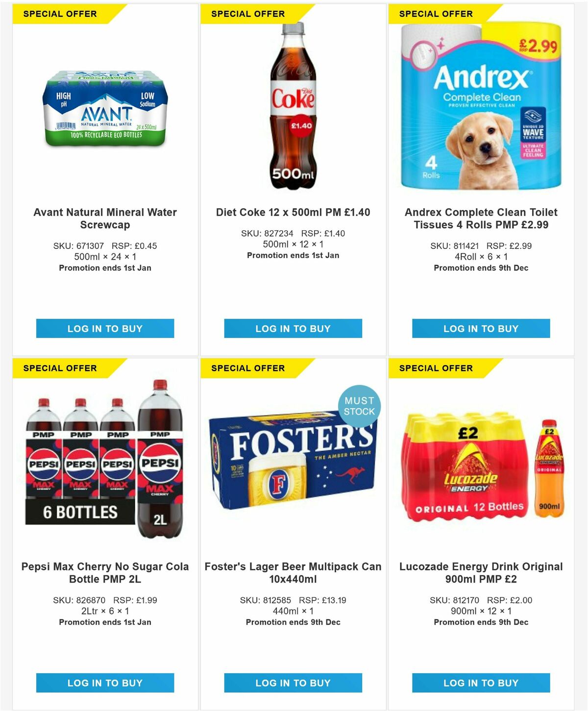 Bestway Wholesale Offers from 5 December