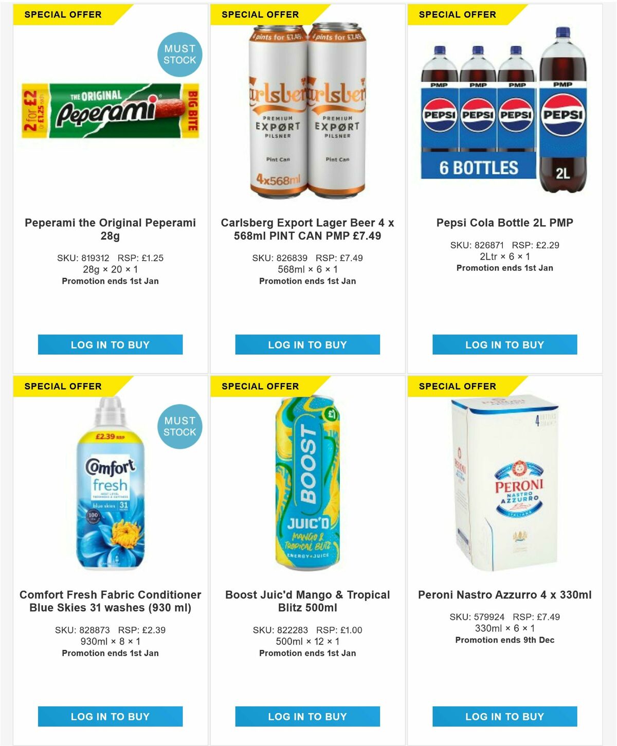 Bestway Wholesale Offers from 5 December