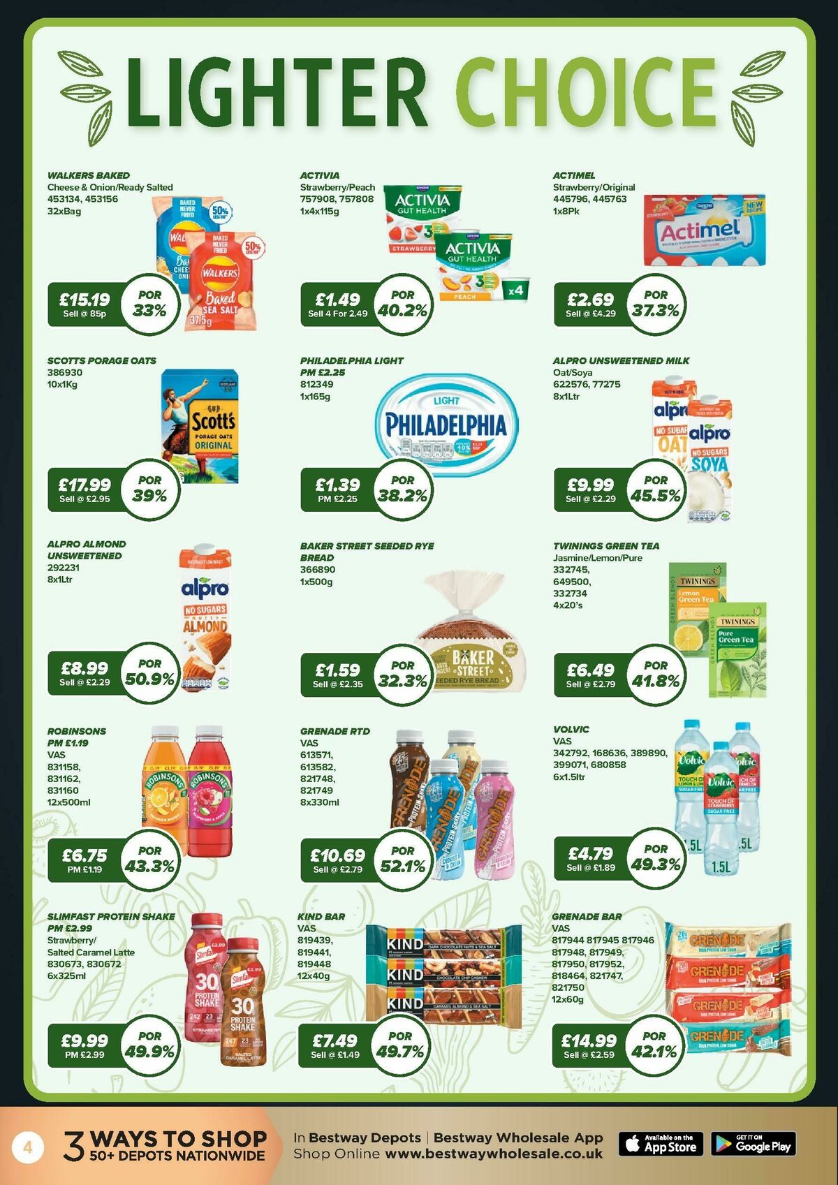 Bestway Wholesale The Big Deals Brochure Offers from 2 January
