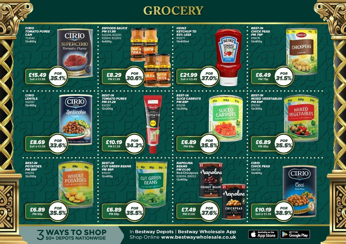 Bestway Wholesale Ramadan Deals Offers from 2 January