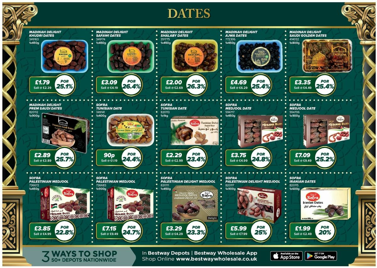 Bestway Wholesale Ramadan Deals Offers from 30 January