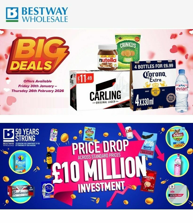Bestway Wholesale Offers from 30 January