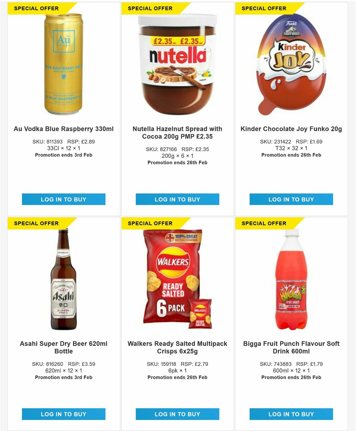 Bestway Wholesale Offers from 30 January