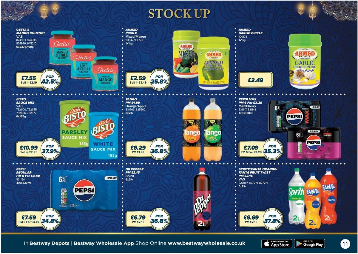 Bestway Wholesale Ramadan Deals Offers from 27 February