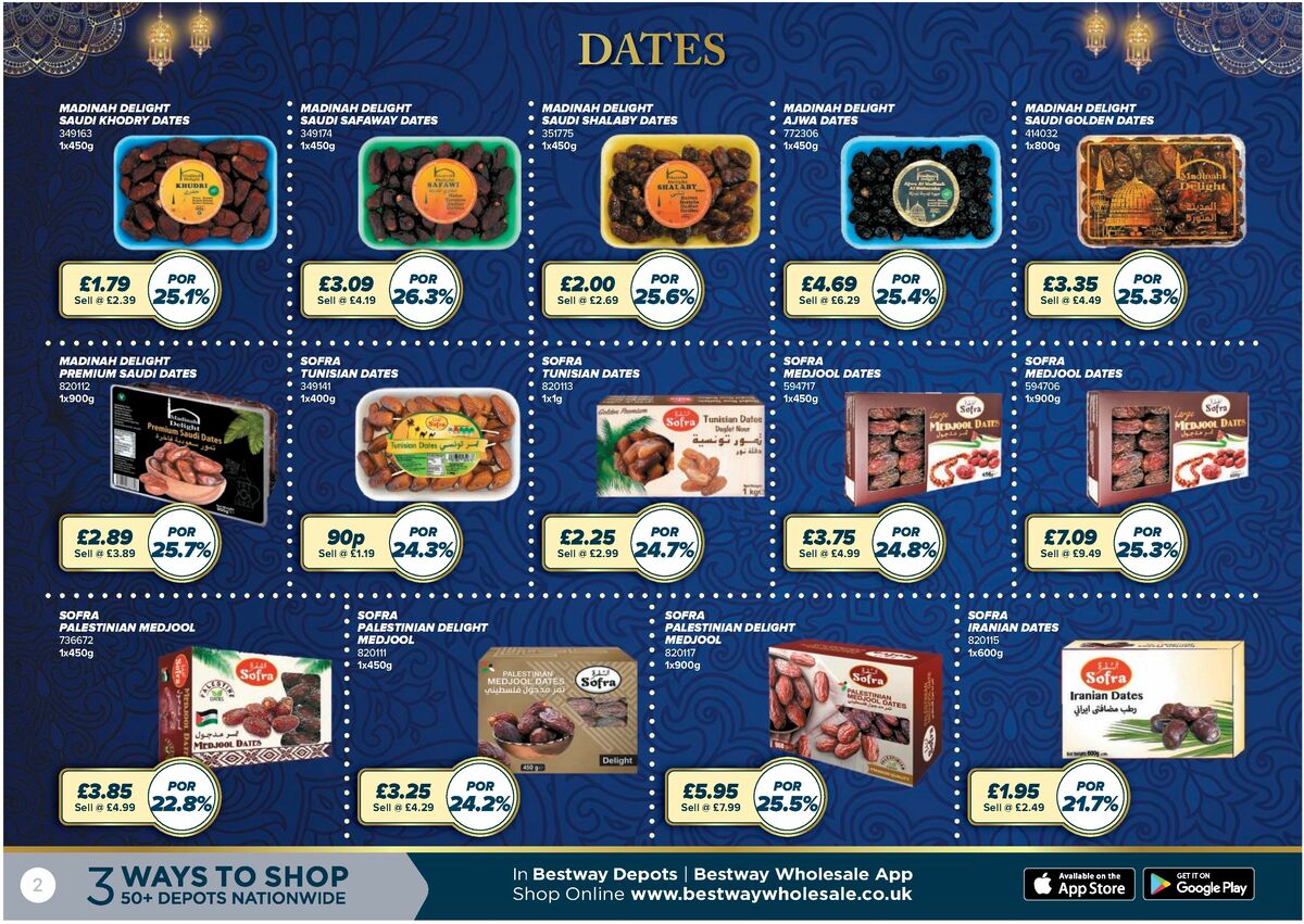 Bestway Wholesale Ramadan Deals Offers from 27 February
