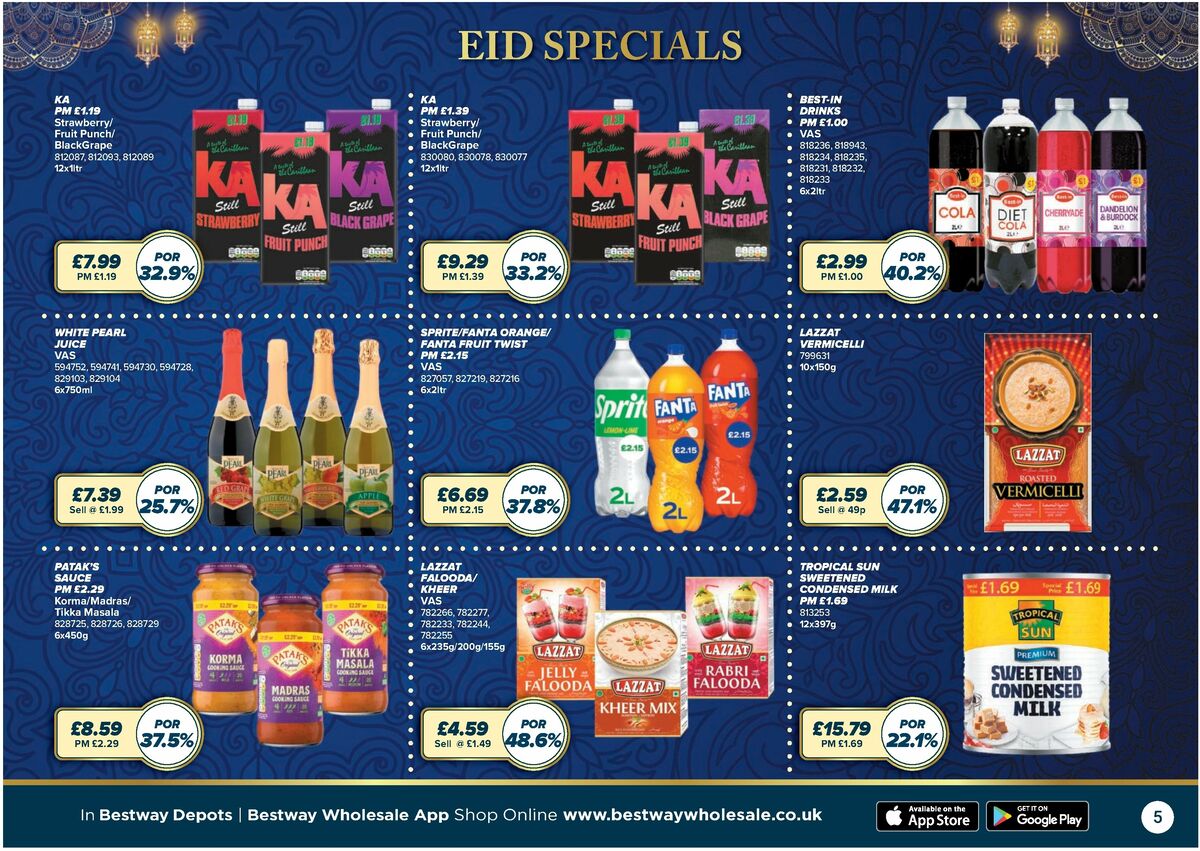 Bestway Wholesale Ramadan Deals Offers from 27 February