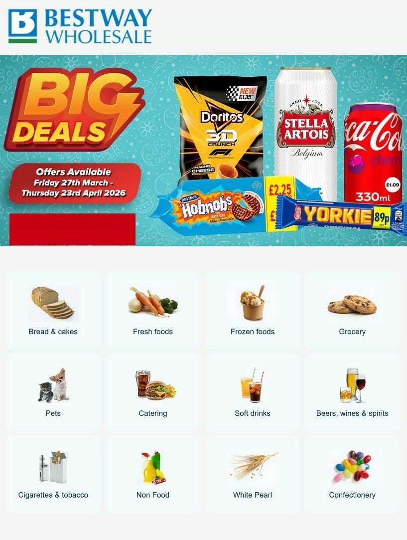 Bestway Wholesale Offers from 27 March