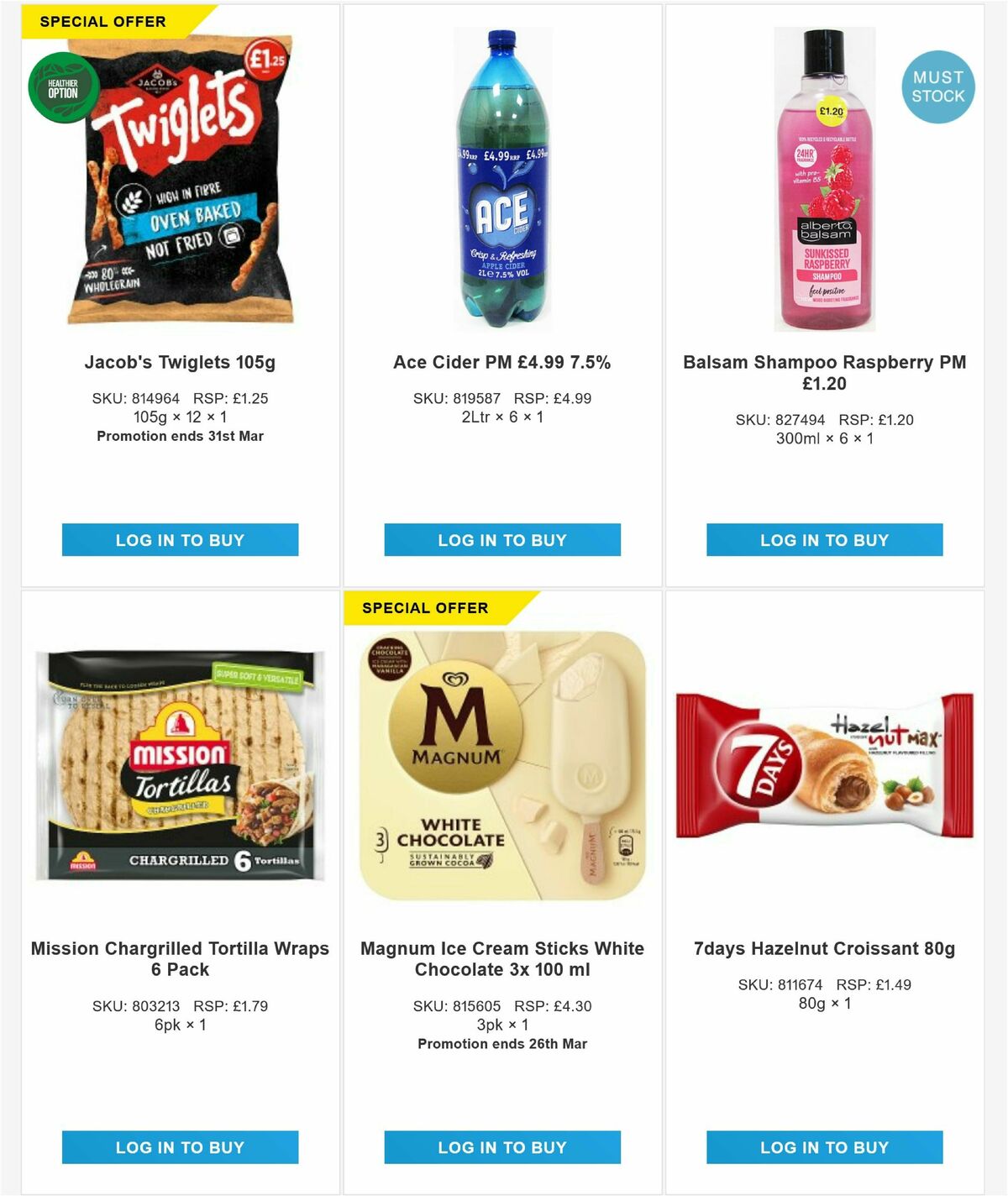 Bestway Wholesale Offers from 27 March