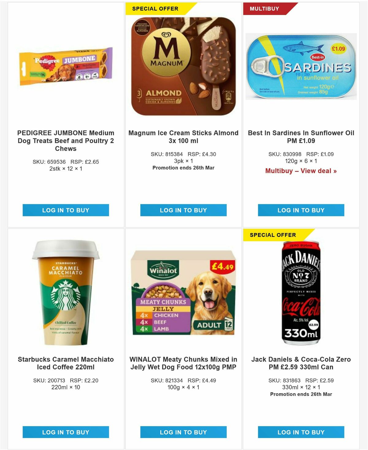 Bestway Wholesale Offers from 27 March